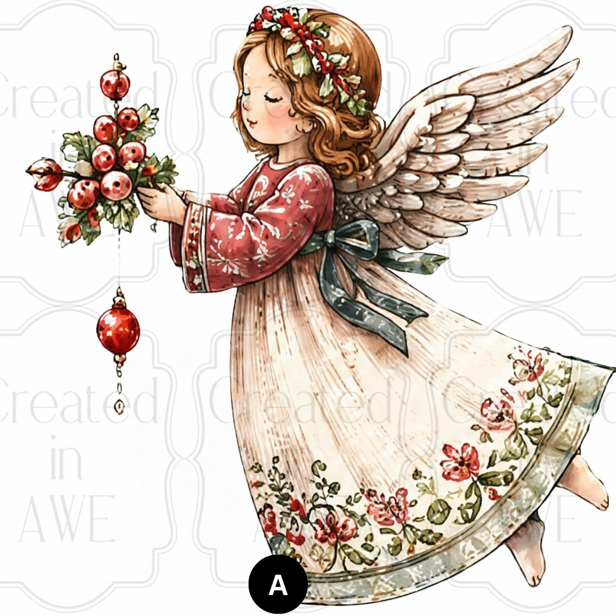 Vintage Christmas Angels