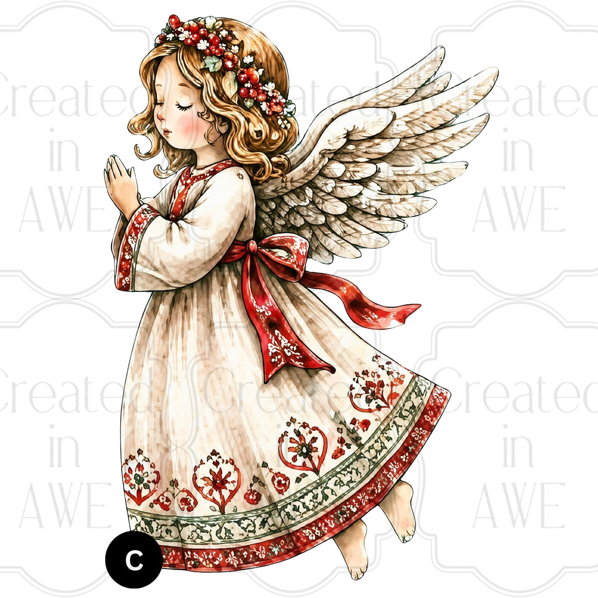 Vintage Christmas Angels