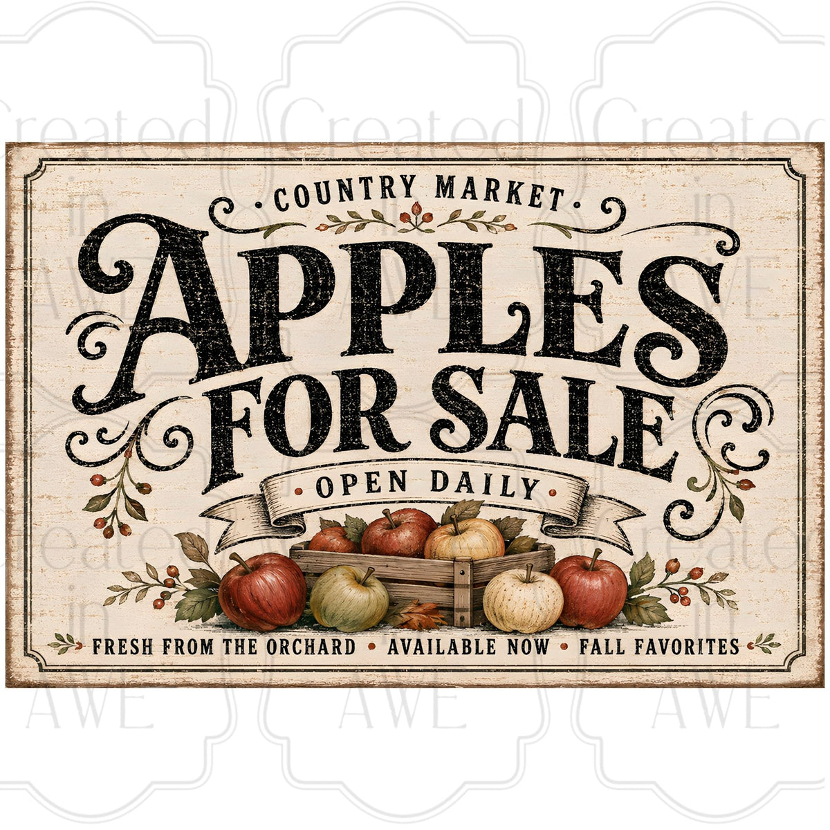 Apples for Sale