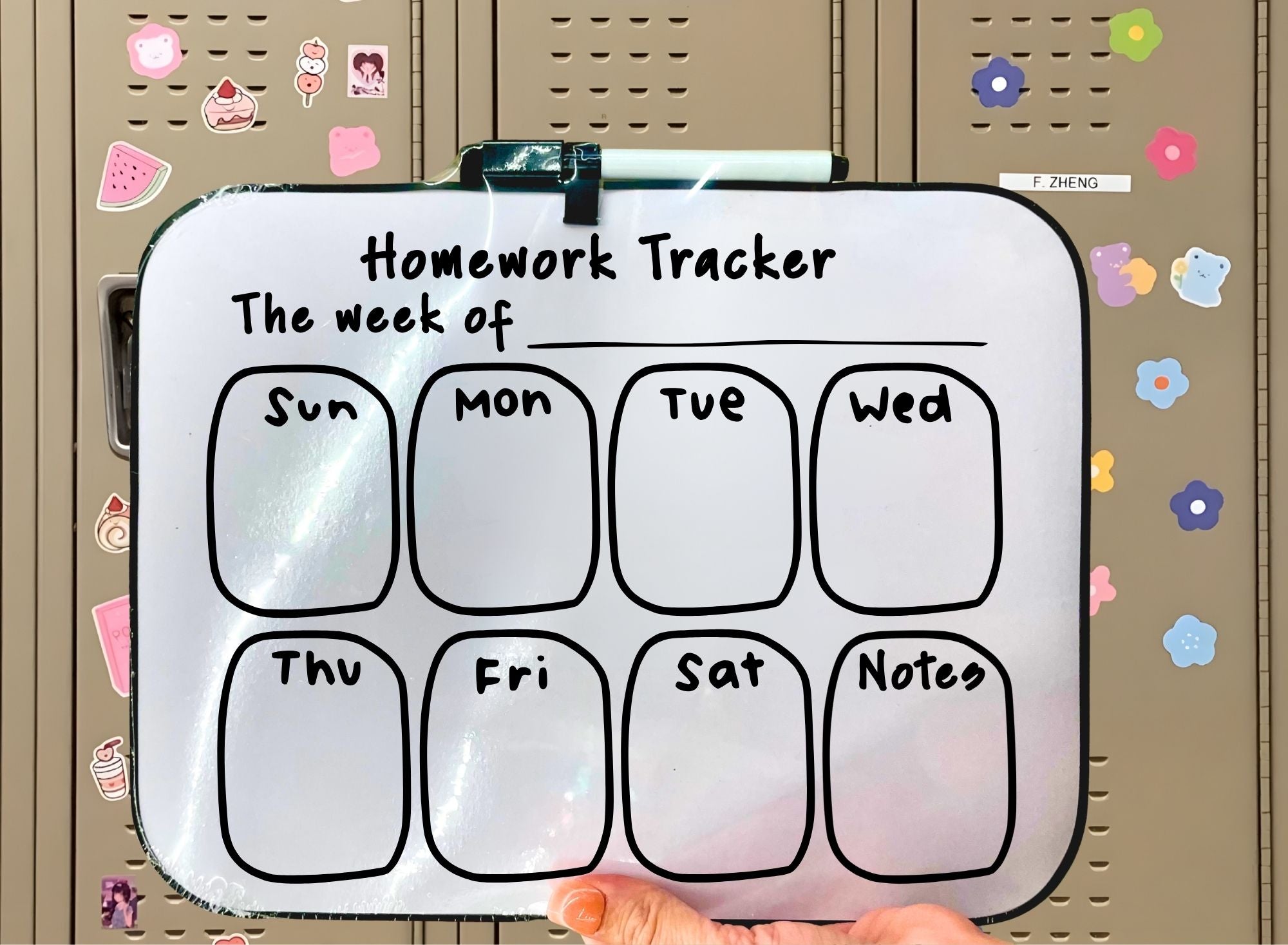 Message Board UV Stickers