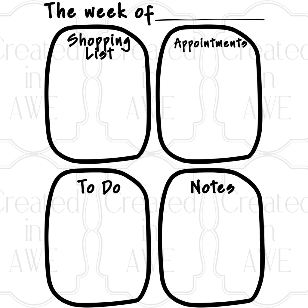 Message Board UV Stickers