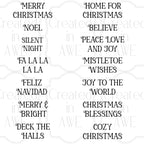 Christmas Phrases - Glorious Font