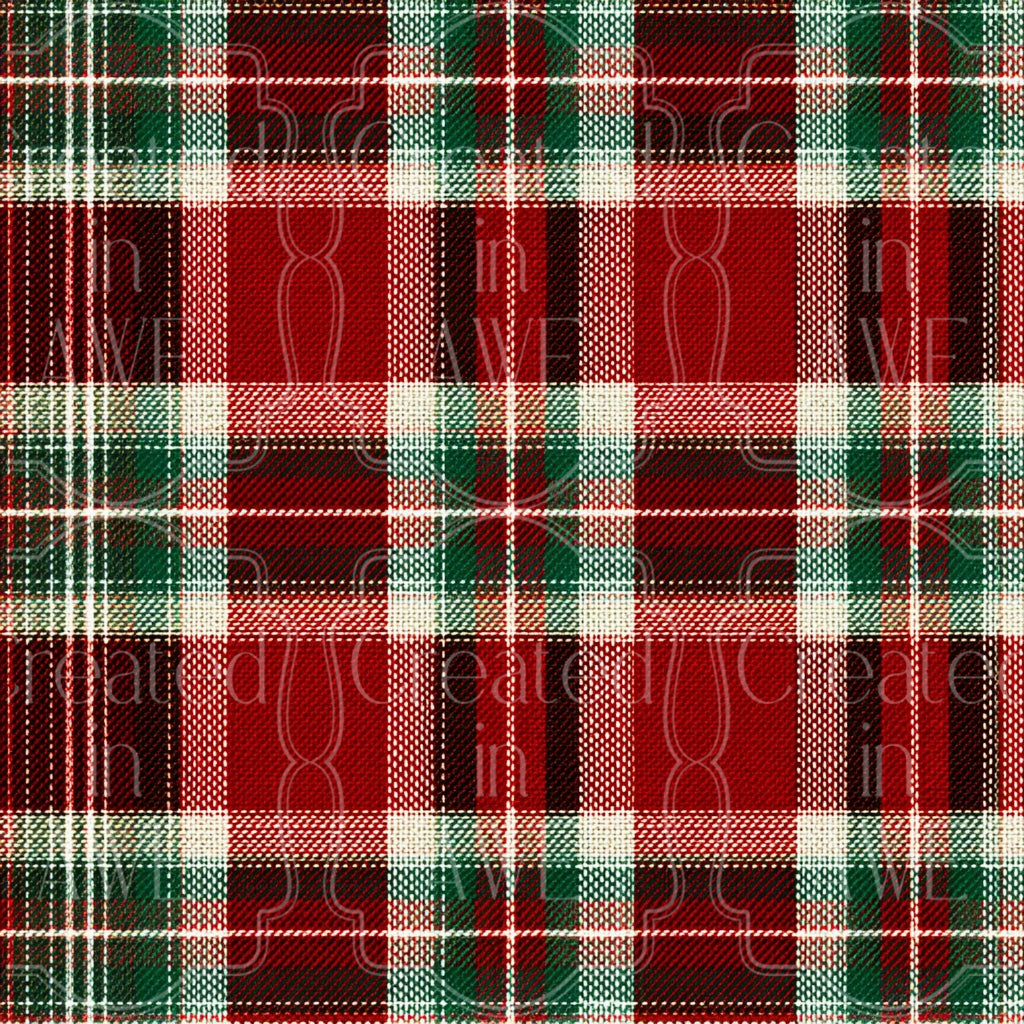 Christmas Plaid Pattern