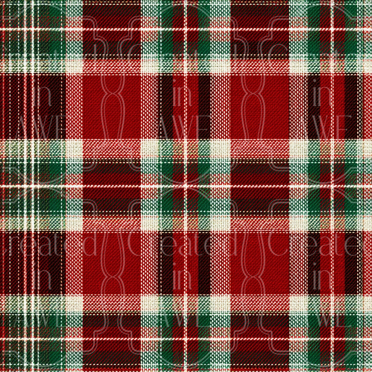 Christmas Plaid Pattern