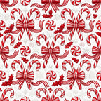 Christmas Candy Canes Pattern