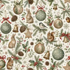 Christmas Woodland Animals Pattern