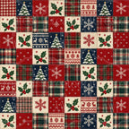 Christmas Patchwork Pattern
