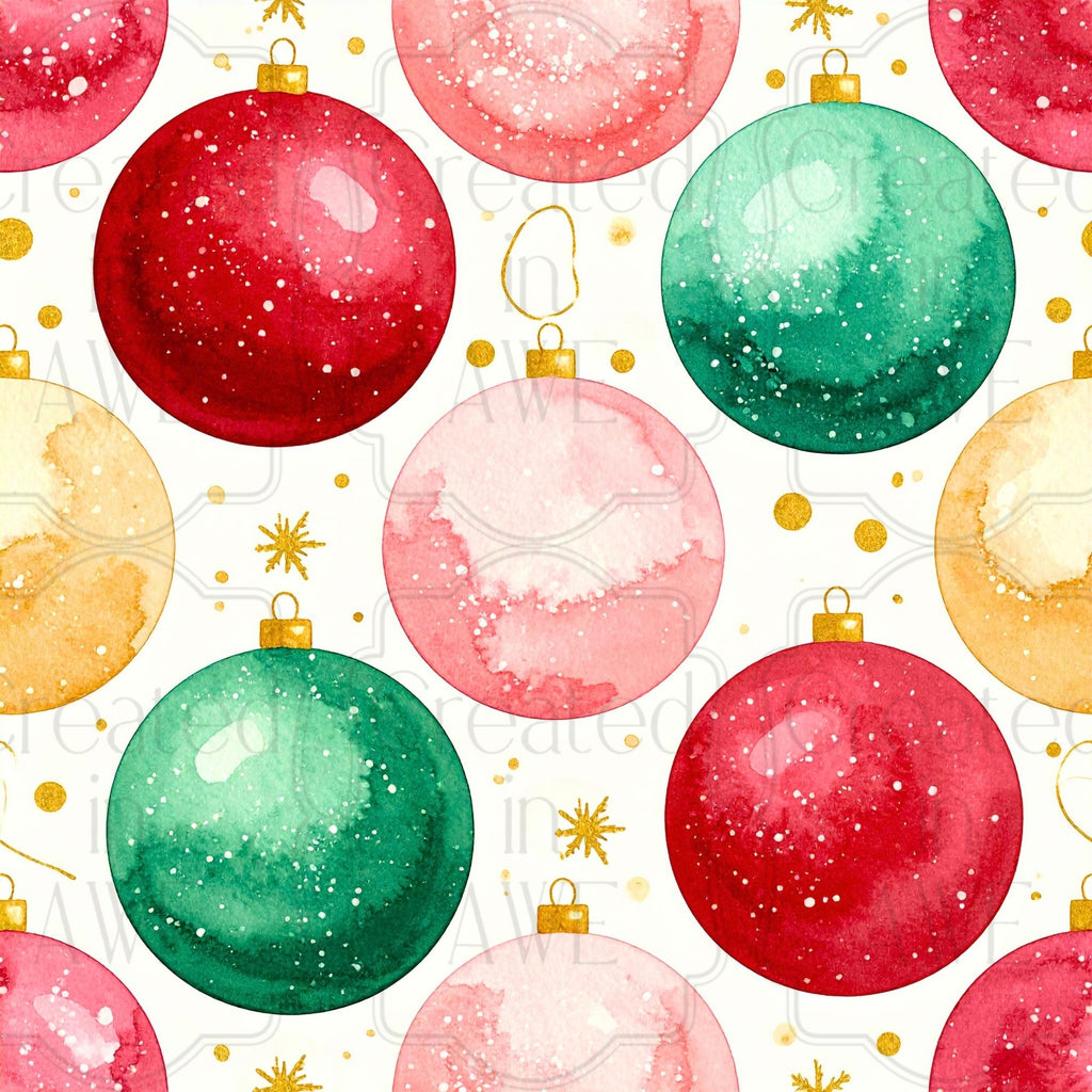 Christmas Ornaments Pattern