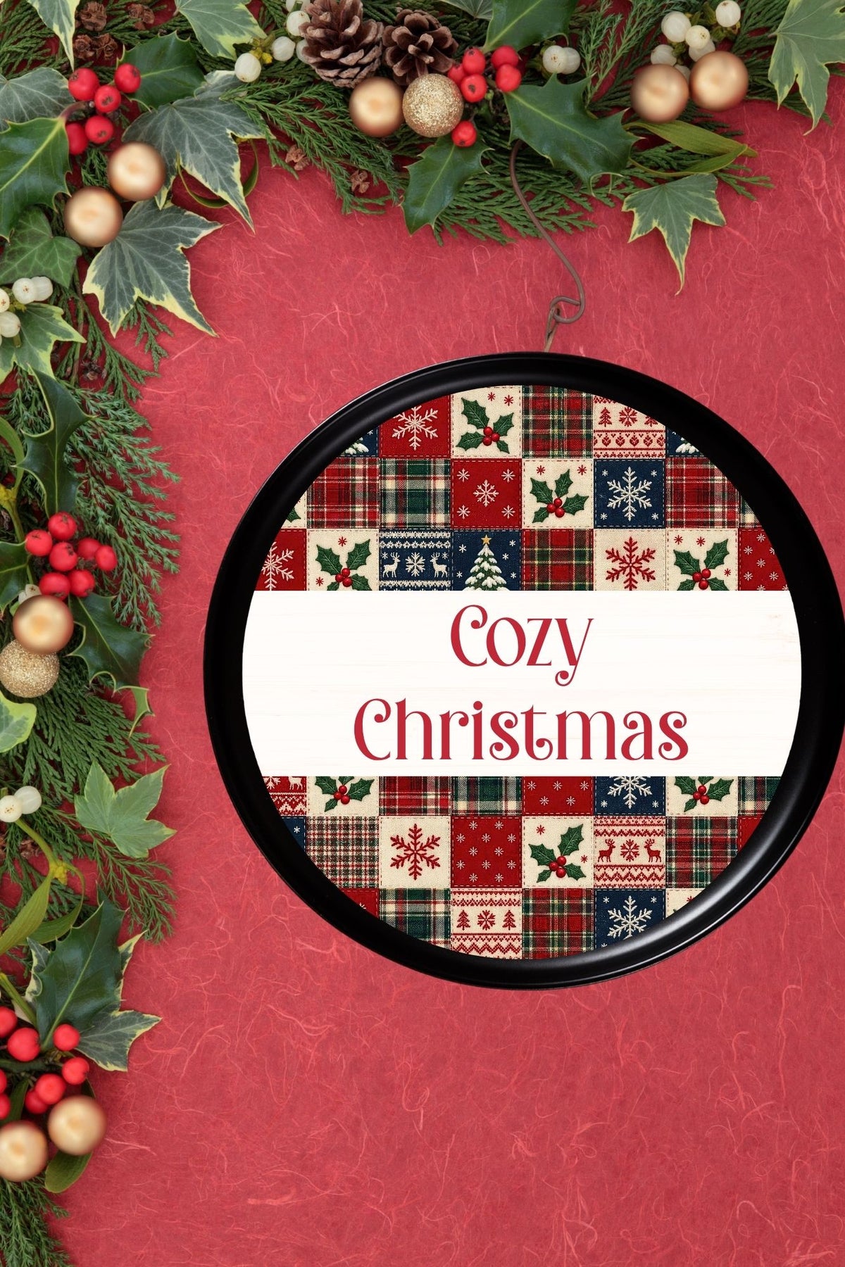 Christmas Patchwork Pattern