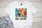 Preppy Quad Custom School Labels