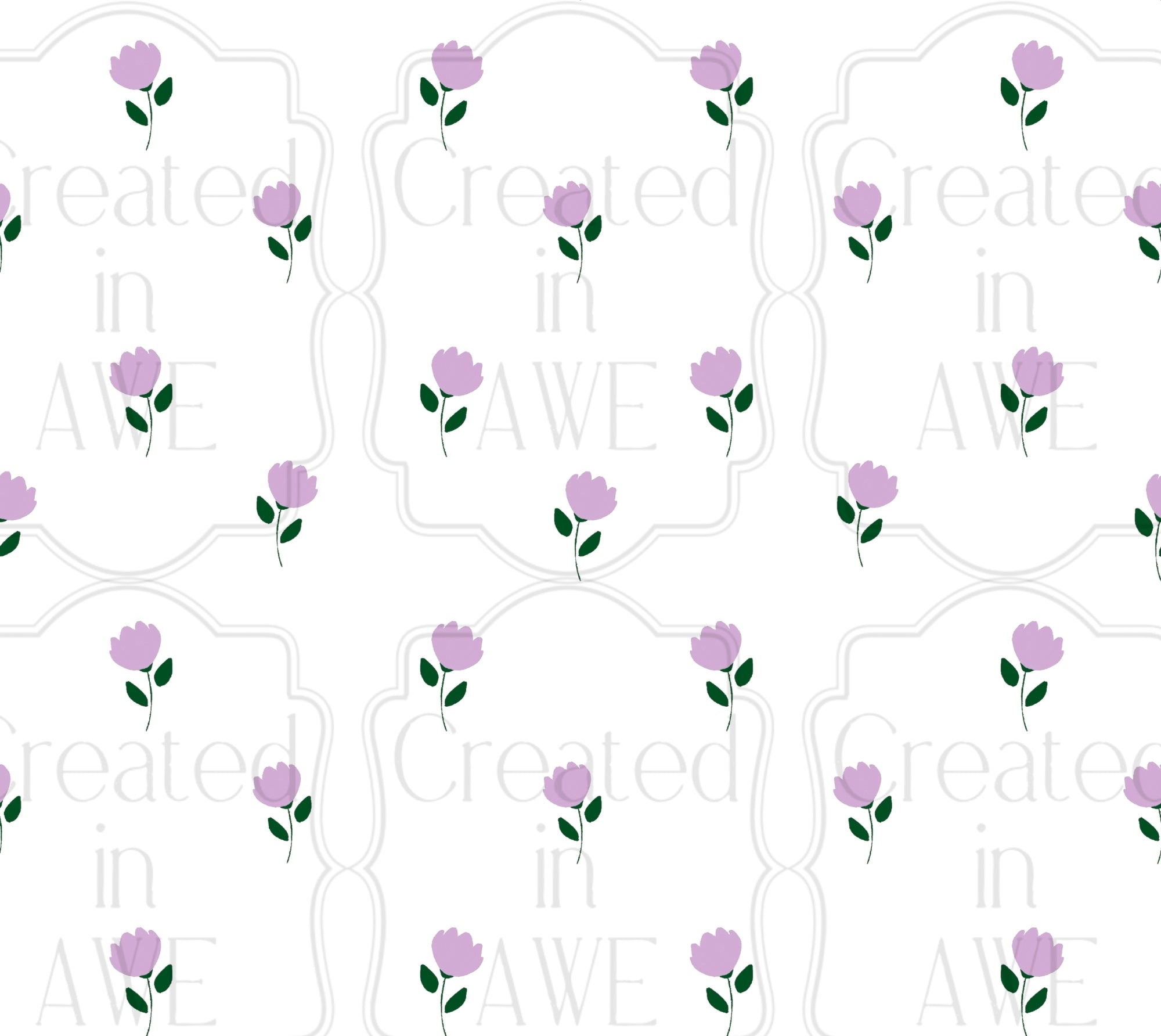 Lavender Flowers UV Sticker wrap