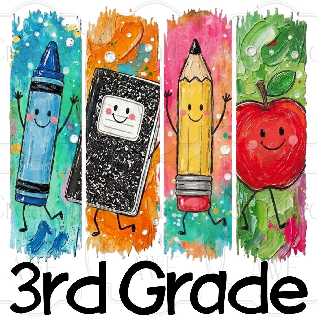 School Labels UV Stickers