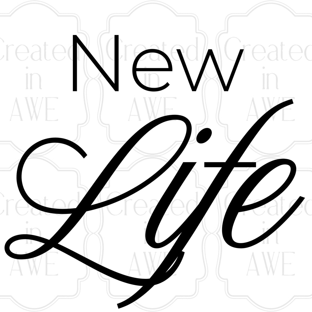 Easter Words (Black) variety and singles