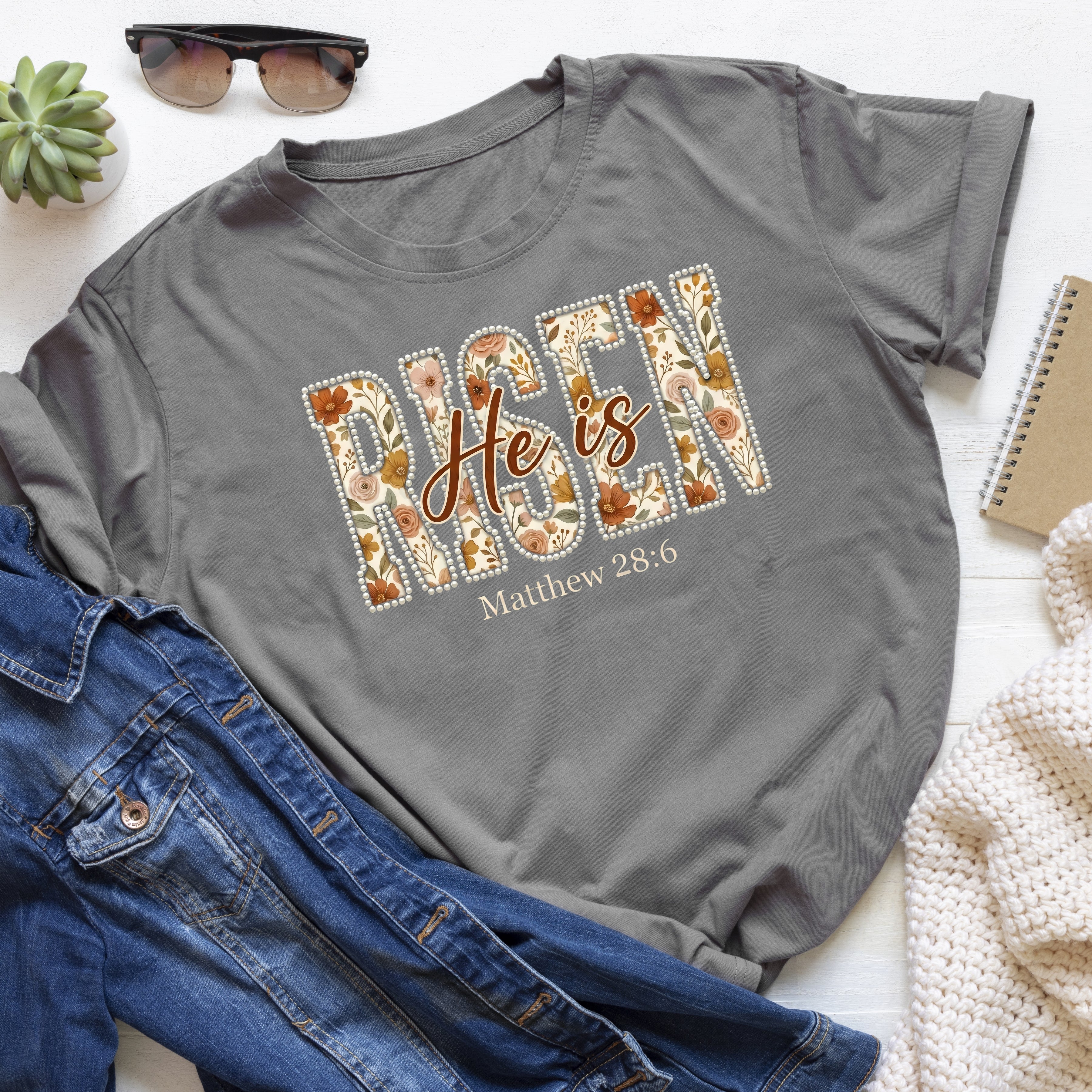 Floral - He is Risen