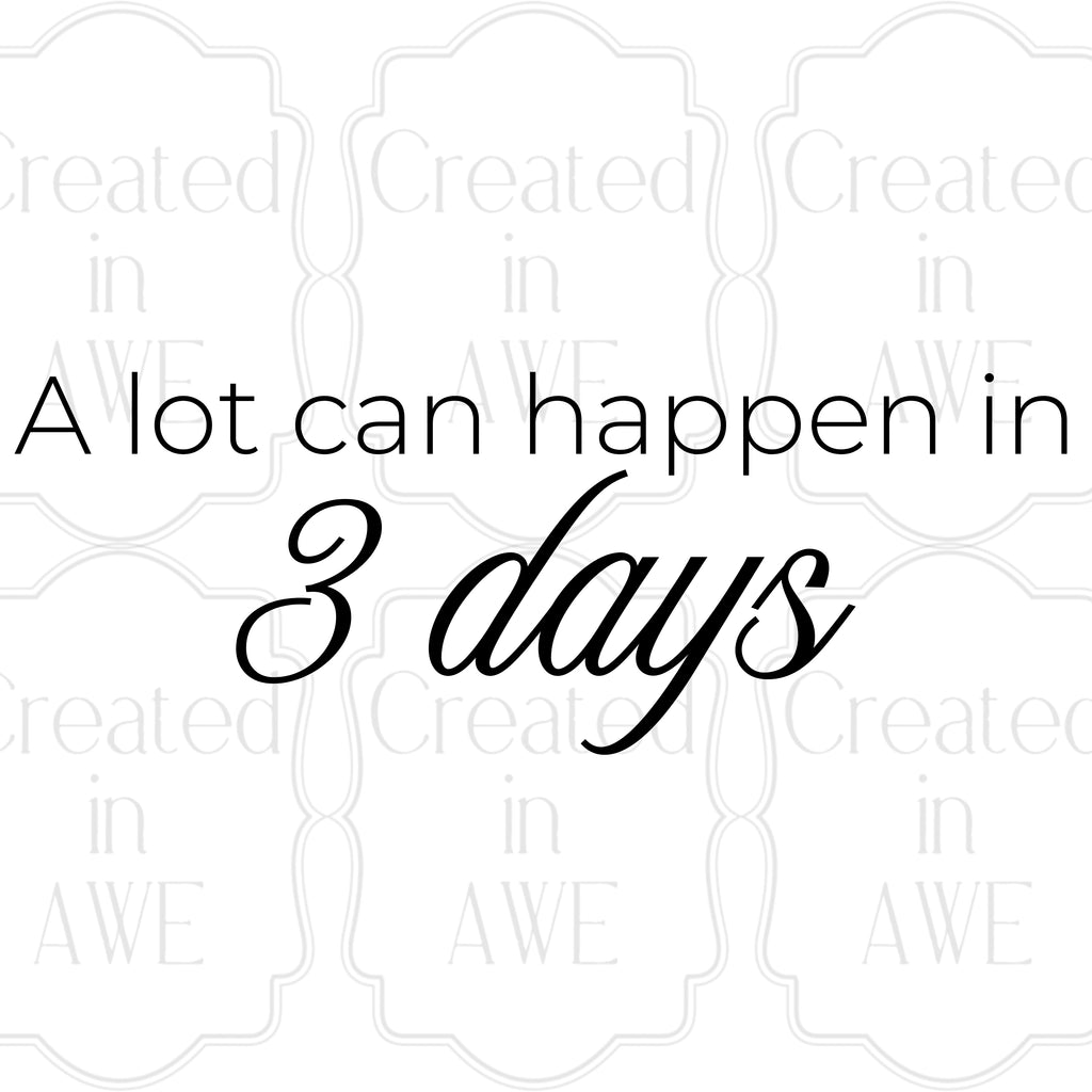 Easter Words (Black) variety and singles