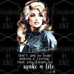 Dolly - Make a Life quote