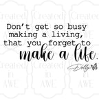 Dolly - Make a Life quote