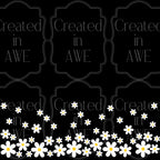 White Daisies Pattern