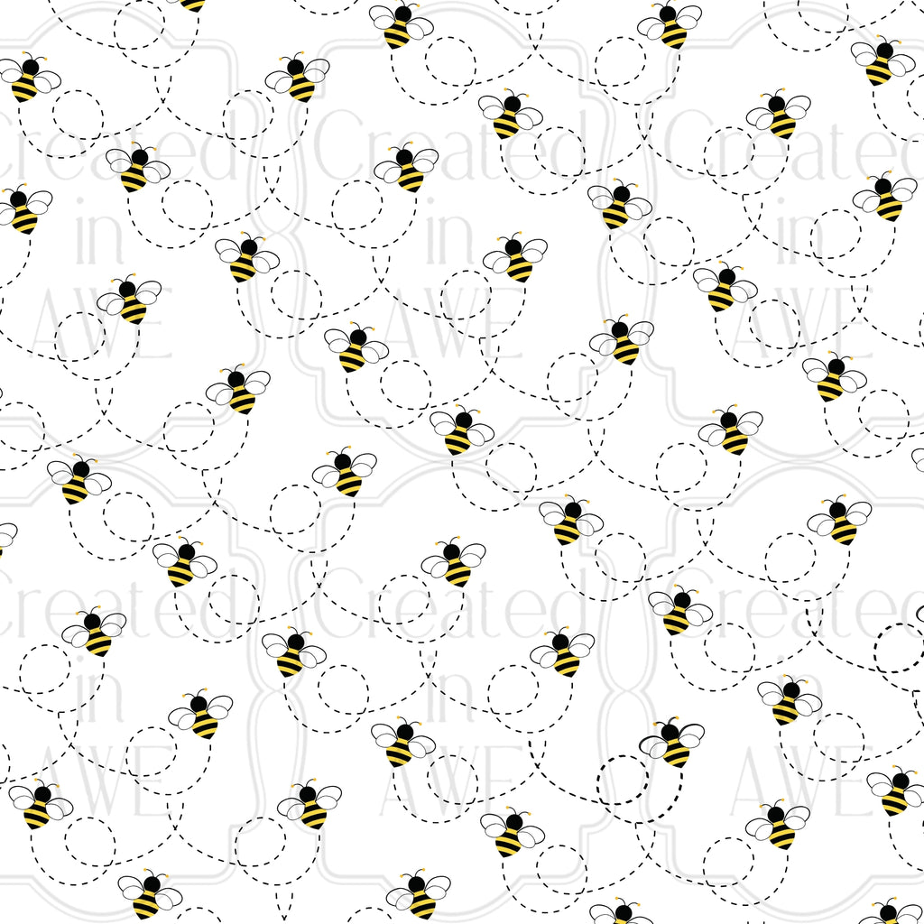 Buzzing Bees Pattern