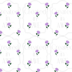 Lavender Flowers Pattern