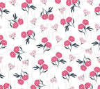 Pink Flowers UV Sticker wrap