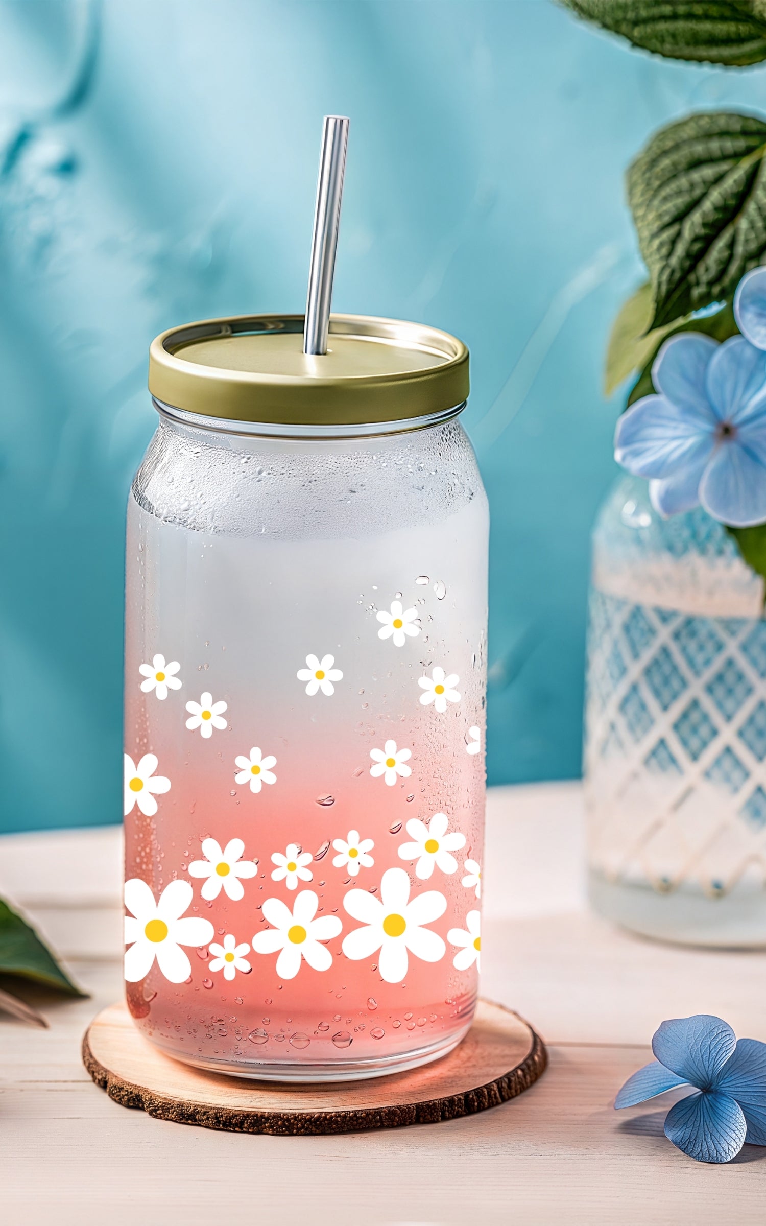 White Daisies Pattern