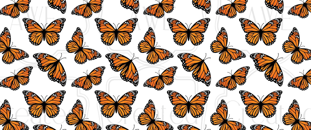 Monarchs UV Sticker wrap