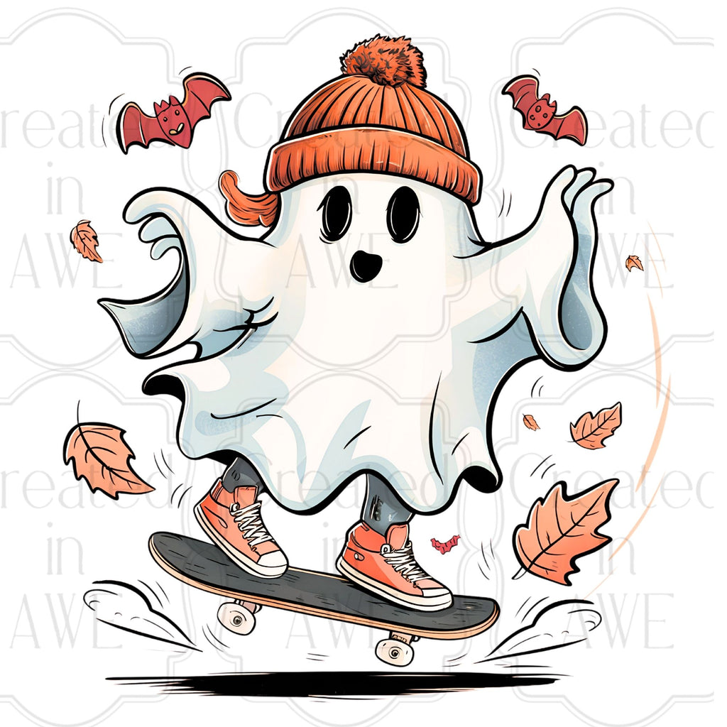 Skateboard Ghost