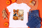 Ghost, Bows, and Jack-o-lantern