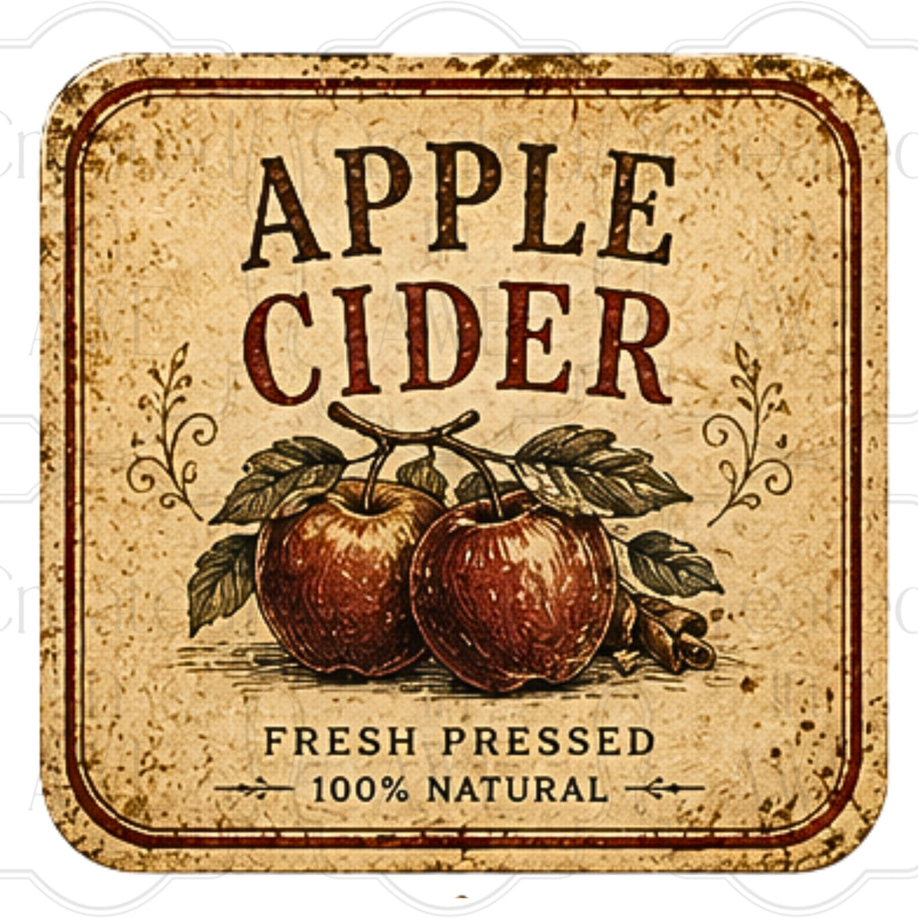 Vintage Fall Labels