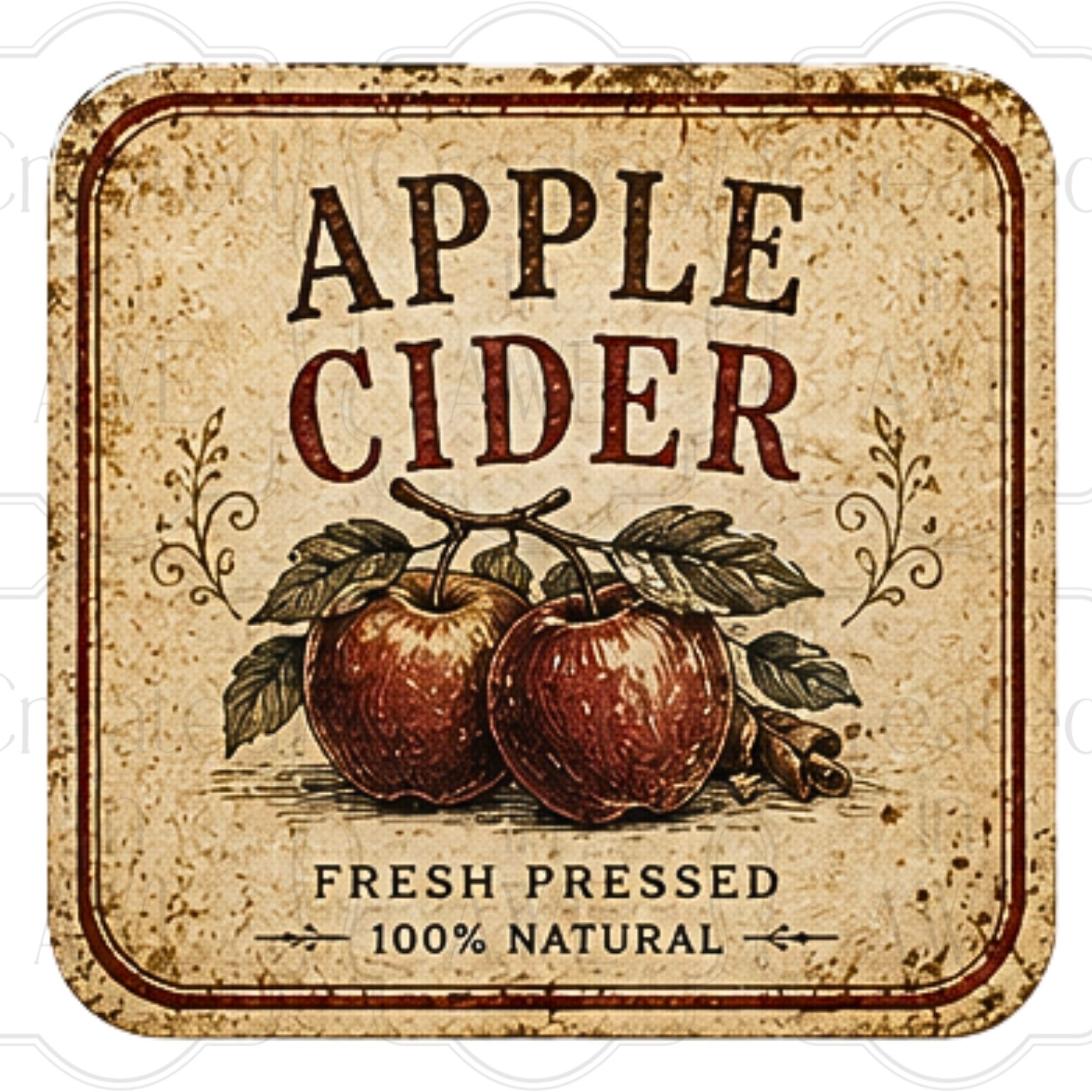 Vintage Fall Labels