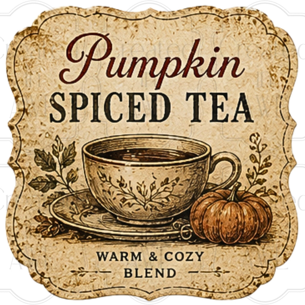 Vintage Fall Labels
