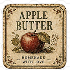 Vintage Fall Labels