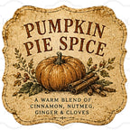 Vintage Fall Labels