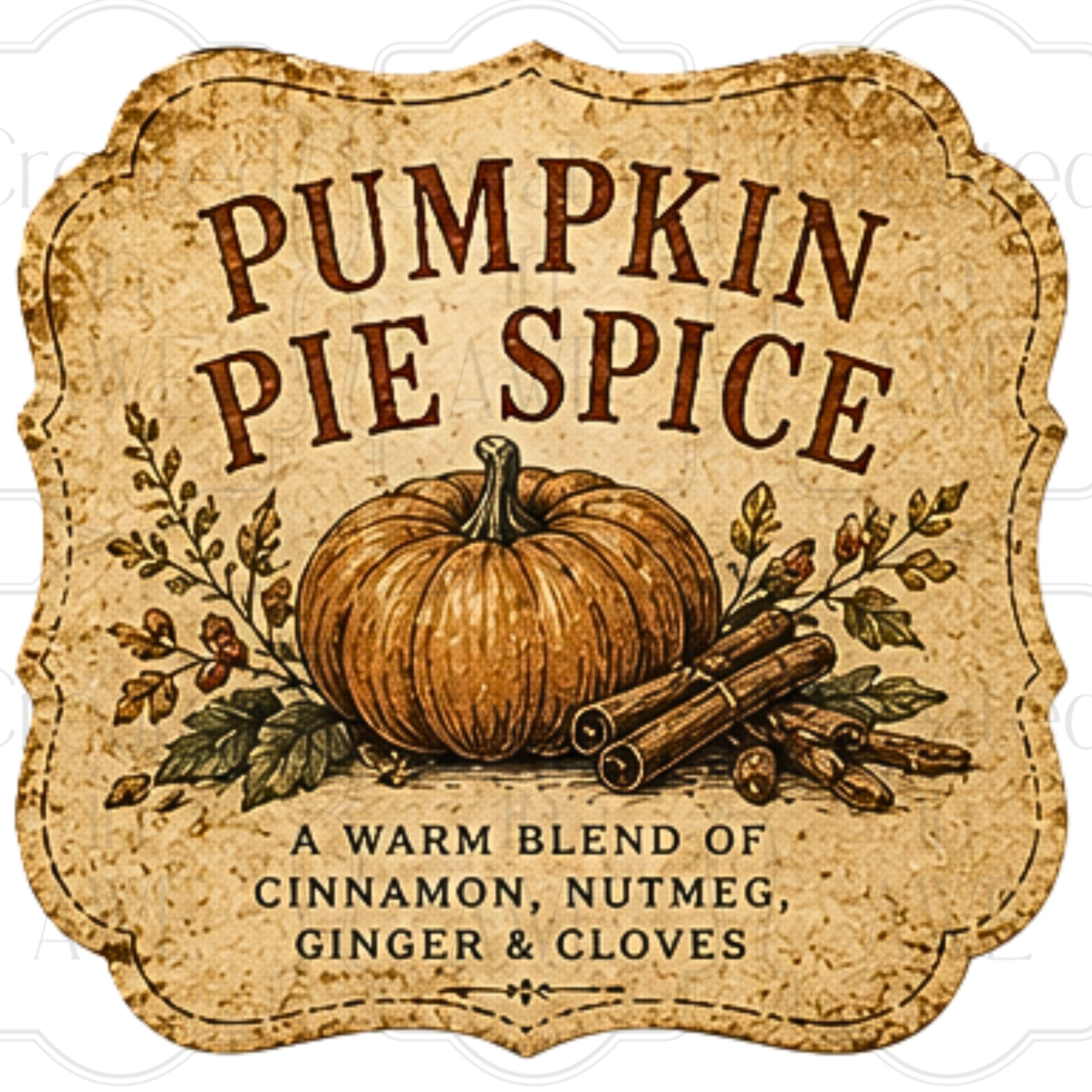 Vintage Fall Labels