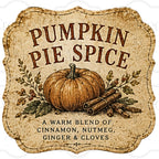 Vintage Fall Labels