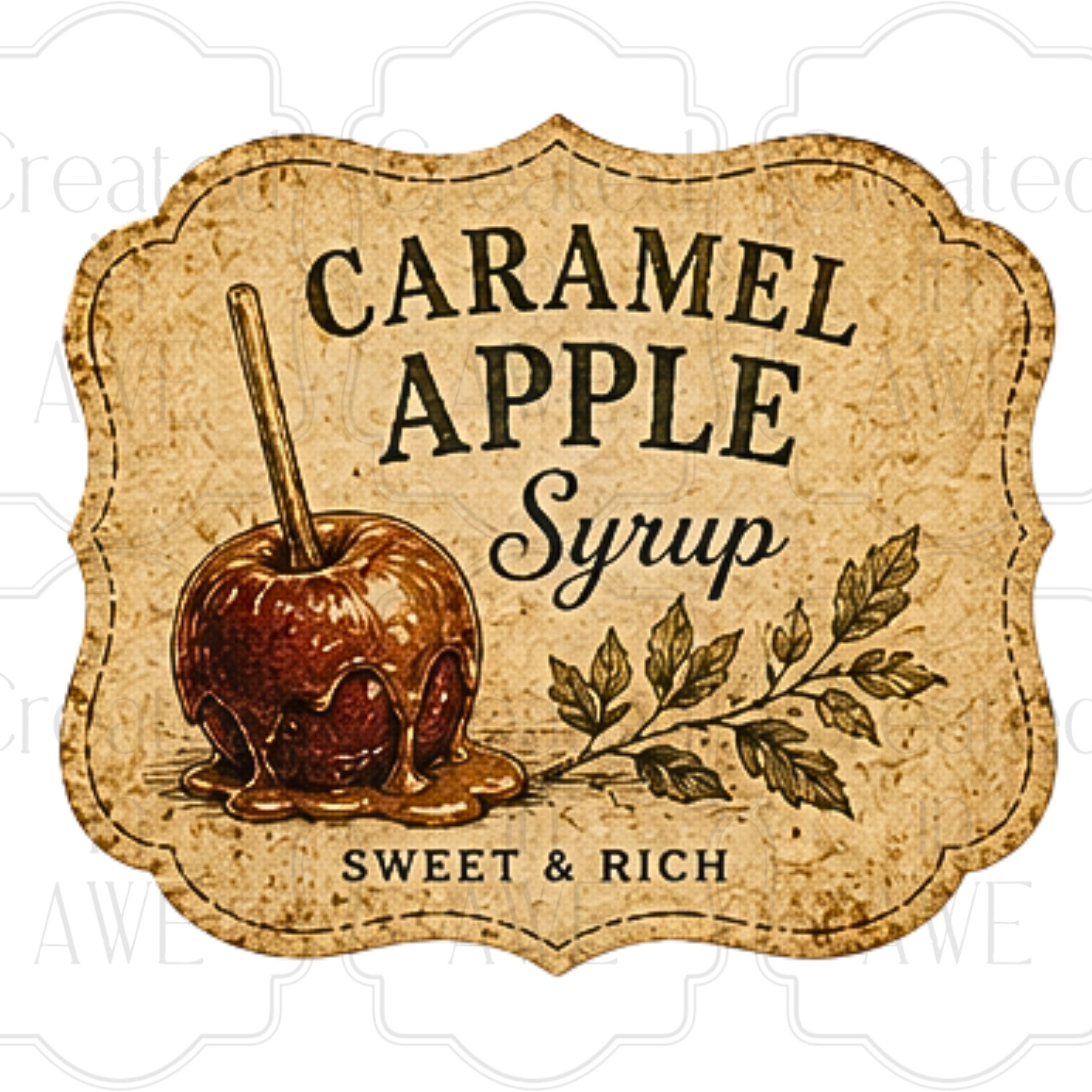 Vintage Fall Labels