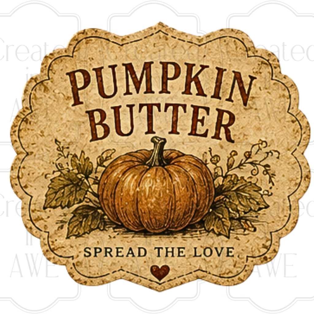 Vintage Fall Labels