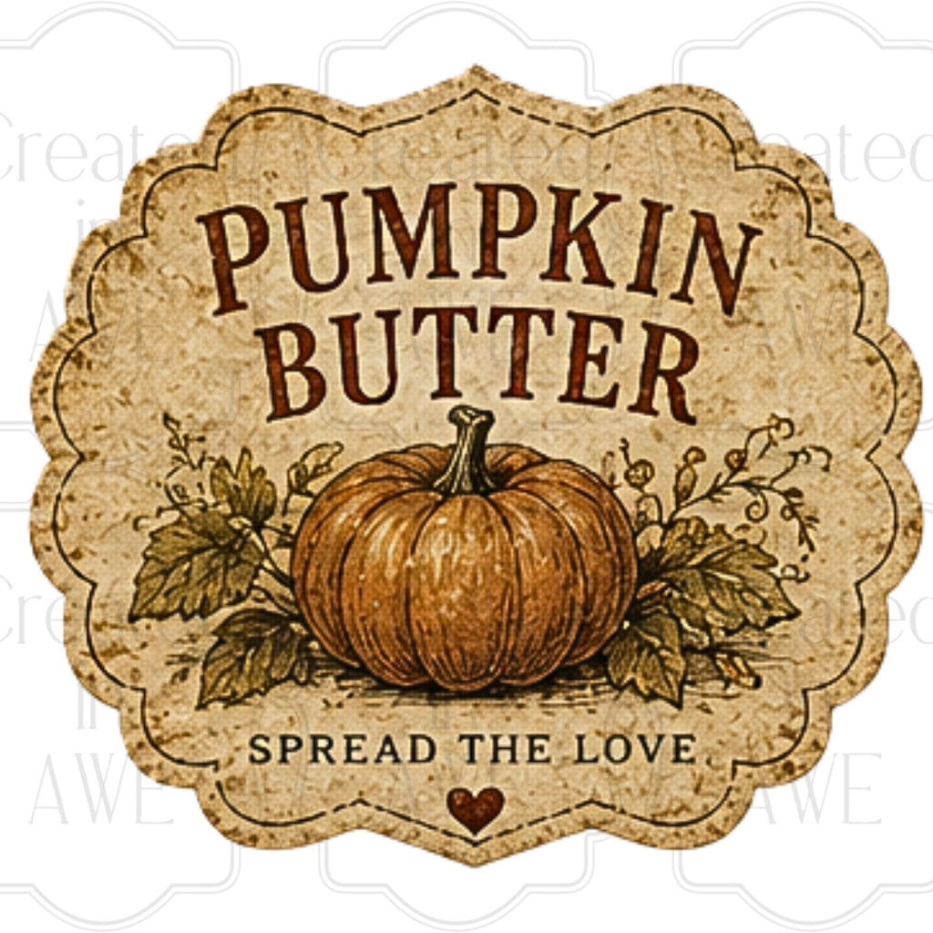 Vintage Fall Labels