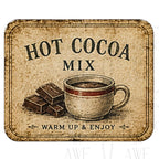 Vintage Fall Labels