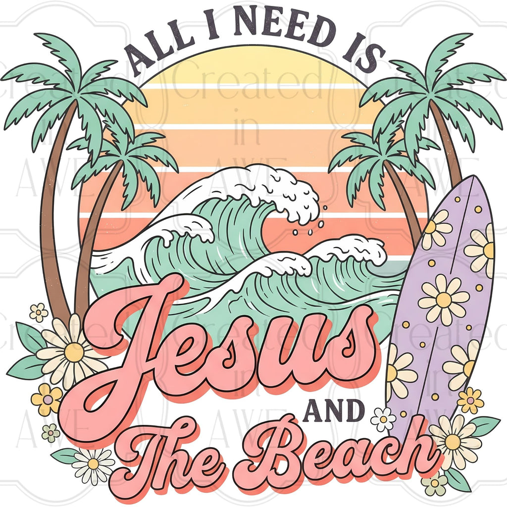 Jesus and the Beach