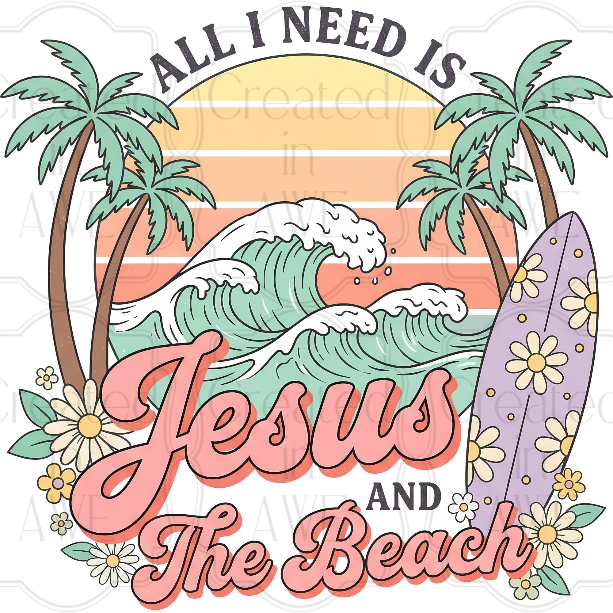 Jesus and the Beach