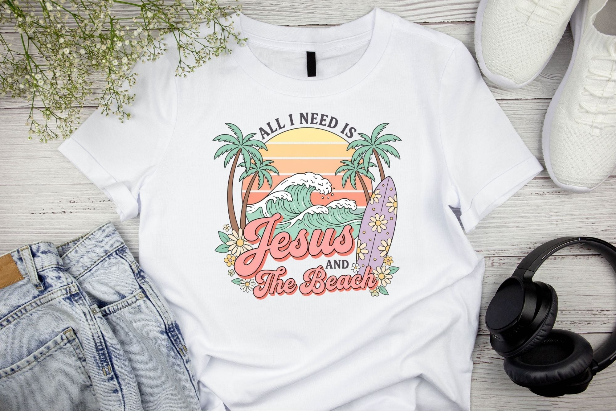 Jesus and the Beach