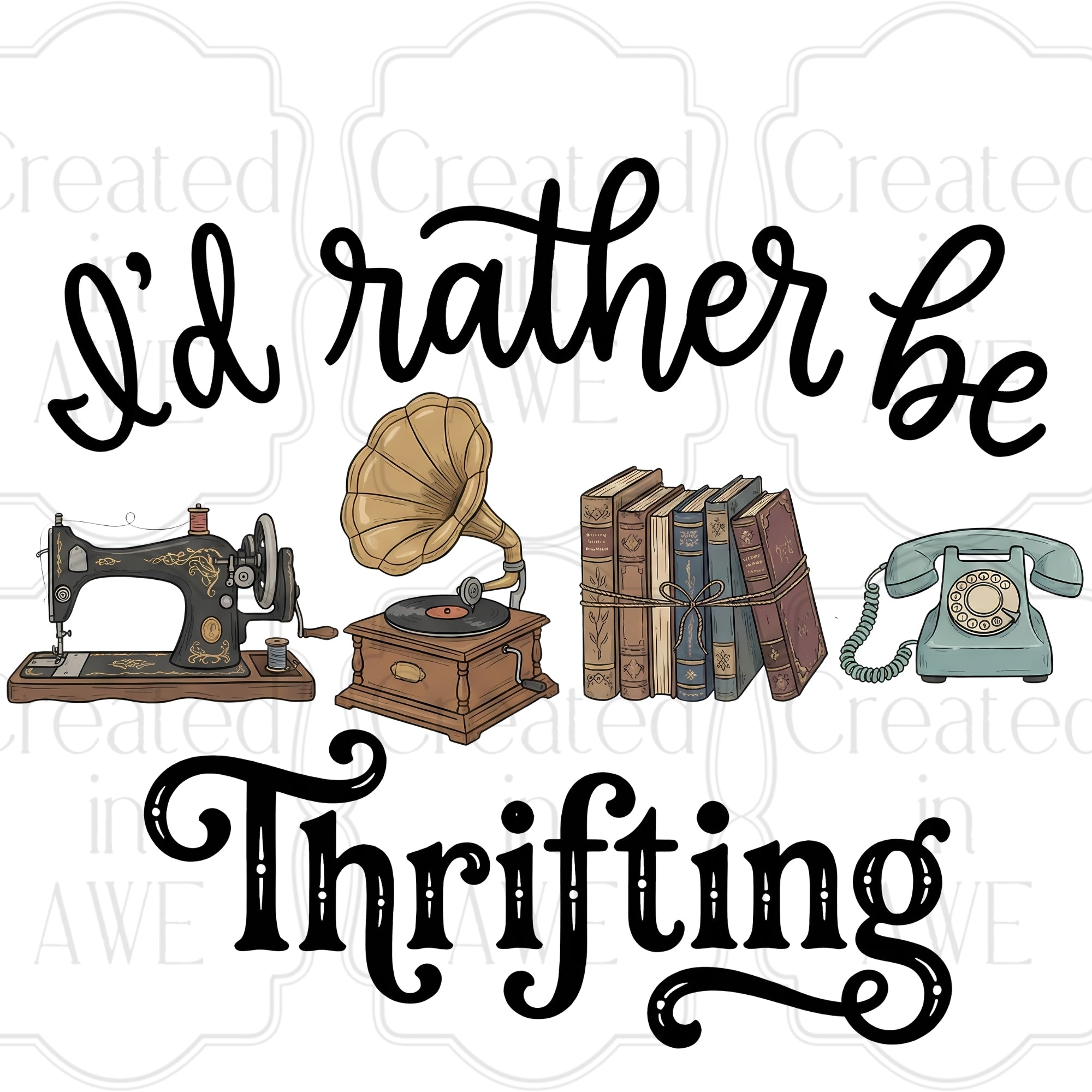 I’d rather be thrifting