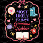 Grandma Hobbies