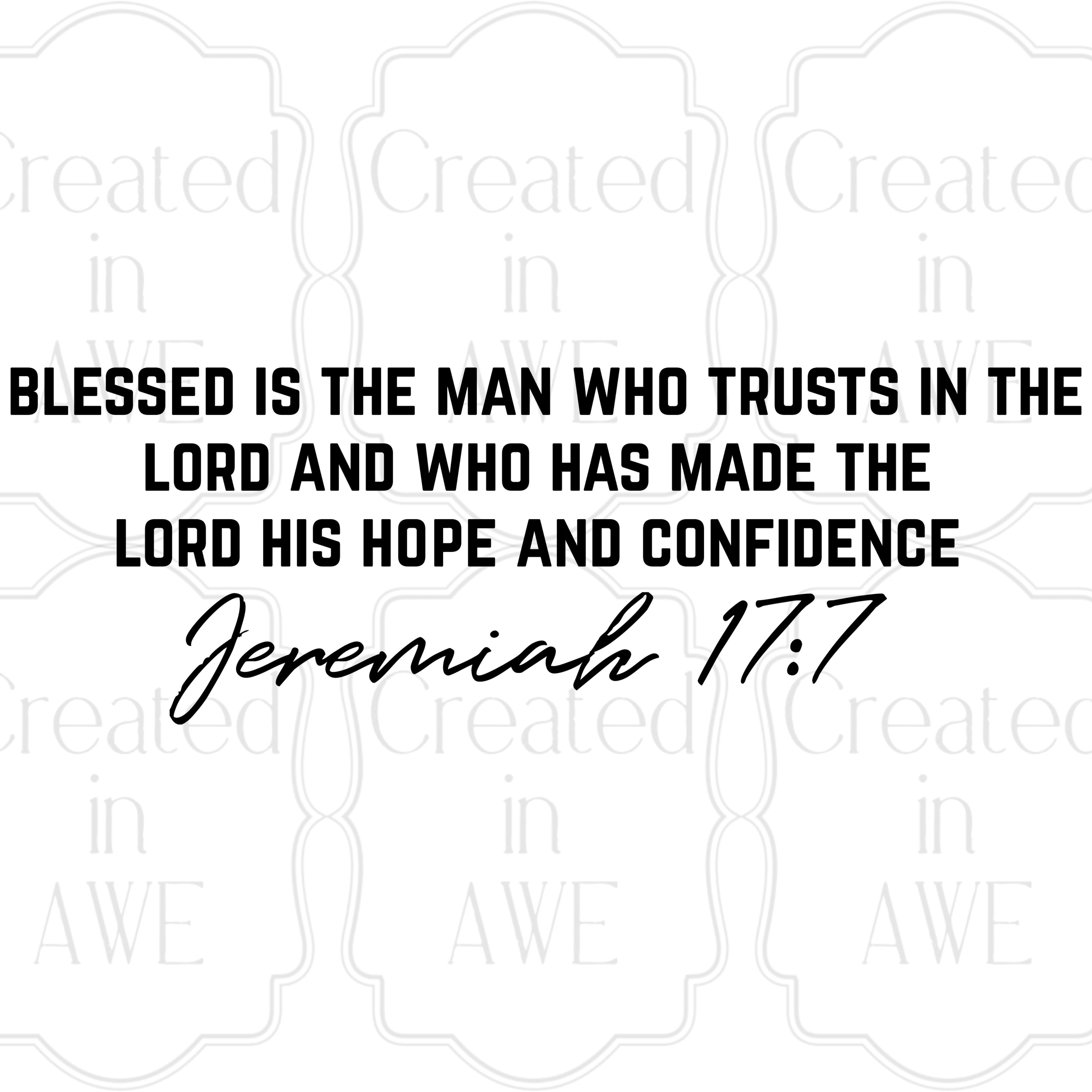 Man of God (2 designs)