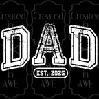 Dad, Est XXXX (custom year included in price)