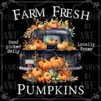 Farm Fresh Pumpkins Truck