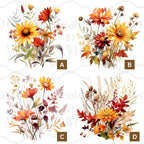 Fall Floral Bouquets