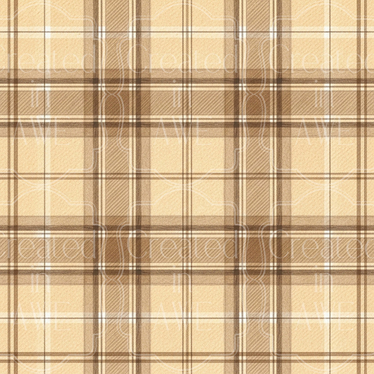 Brown Plaid Pattern